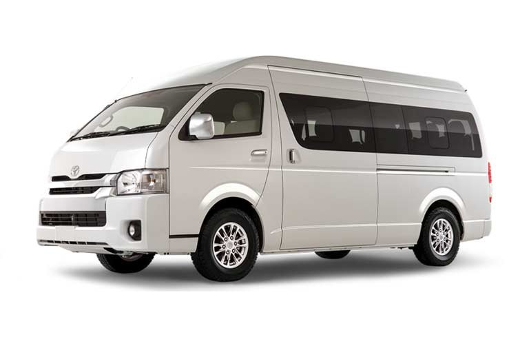 Toyota Hiace hire with driver in dubai