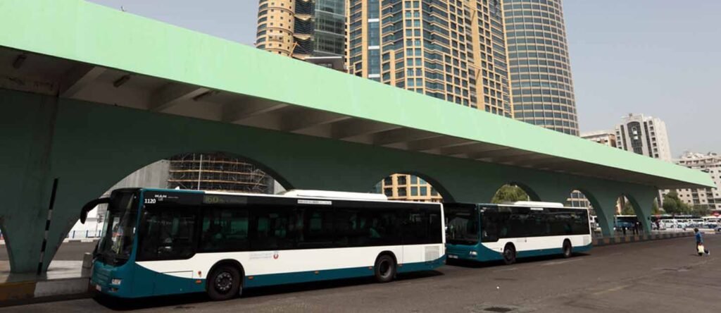 abu dhabi main bus terminal busess