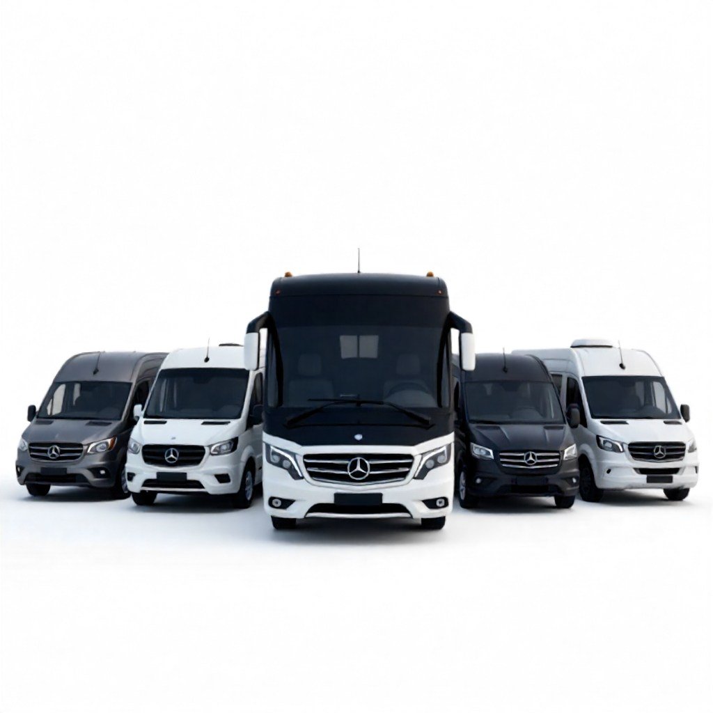 Luxury Mercedes buses Fleet