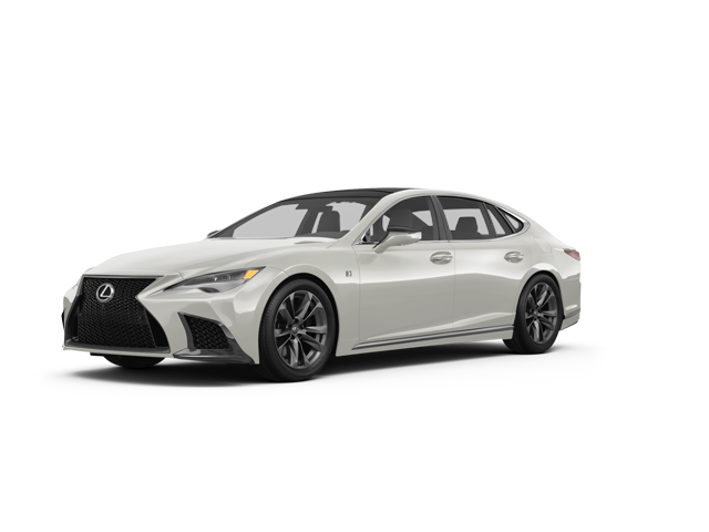 lexus ls 500 f sport car for chauffeur service sharjah