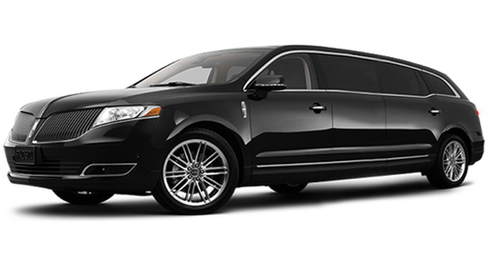 black Lincoln Stretch Limousine for chauffeur service sharjah