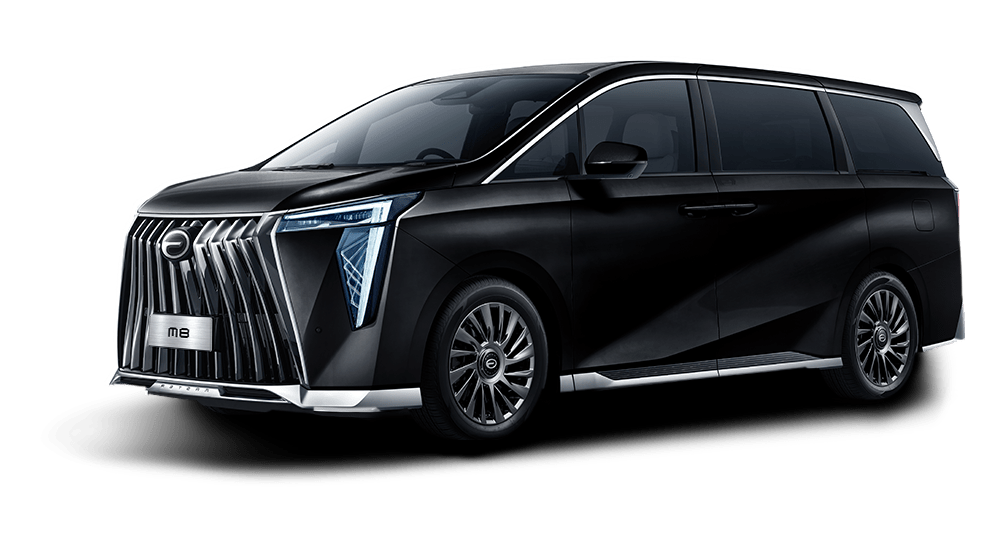Hire Chauffeur Driven GAC M8 black - 7 Seater 2026 In Dubai