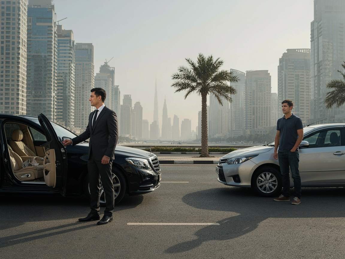 Difference between a chauffeur and a driver in Dubai
