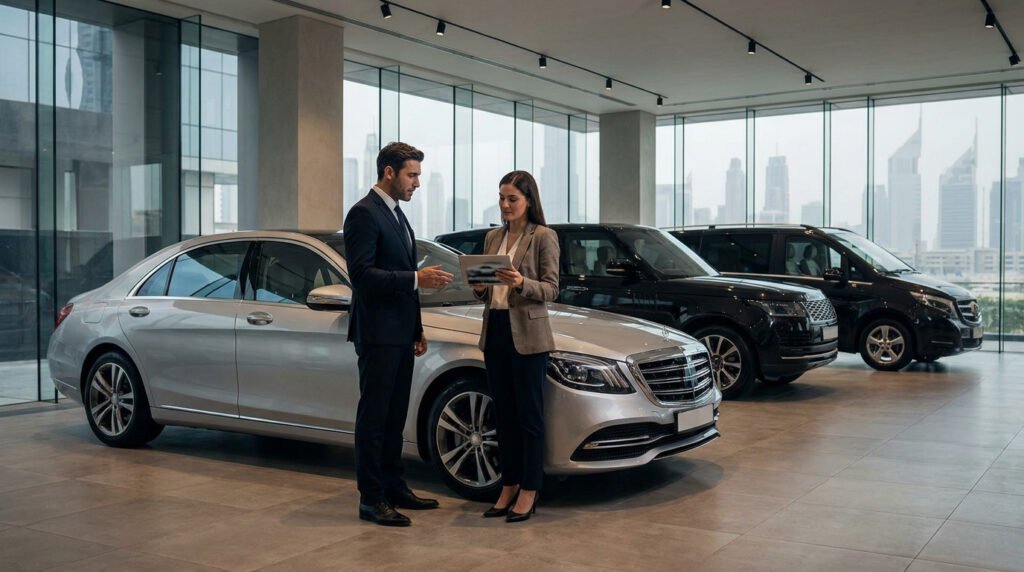 Luxury car rental options in Dubai and factors affecting rental prices