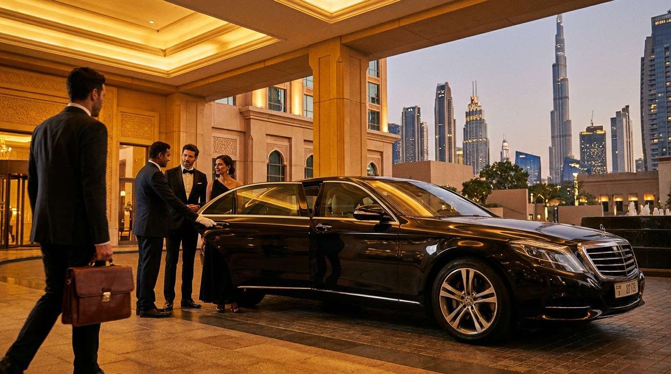 Luxury car rental in Dubai for weddings, business events and special occasions