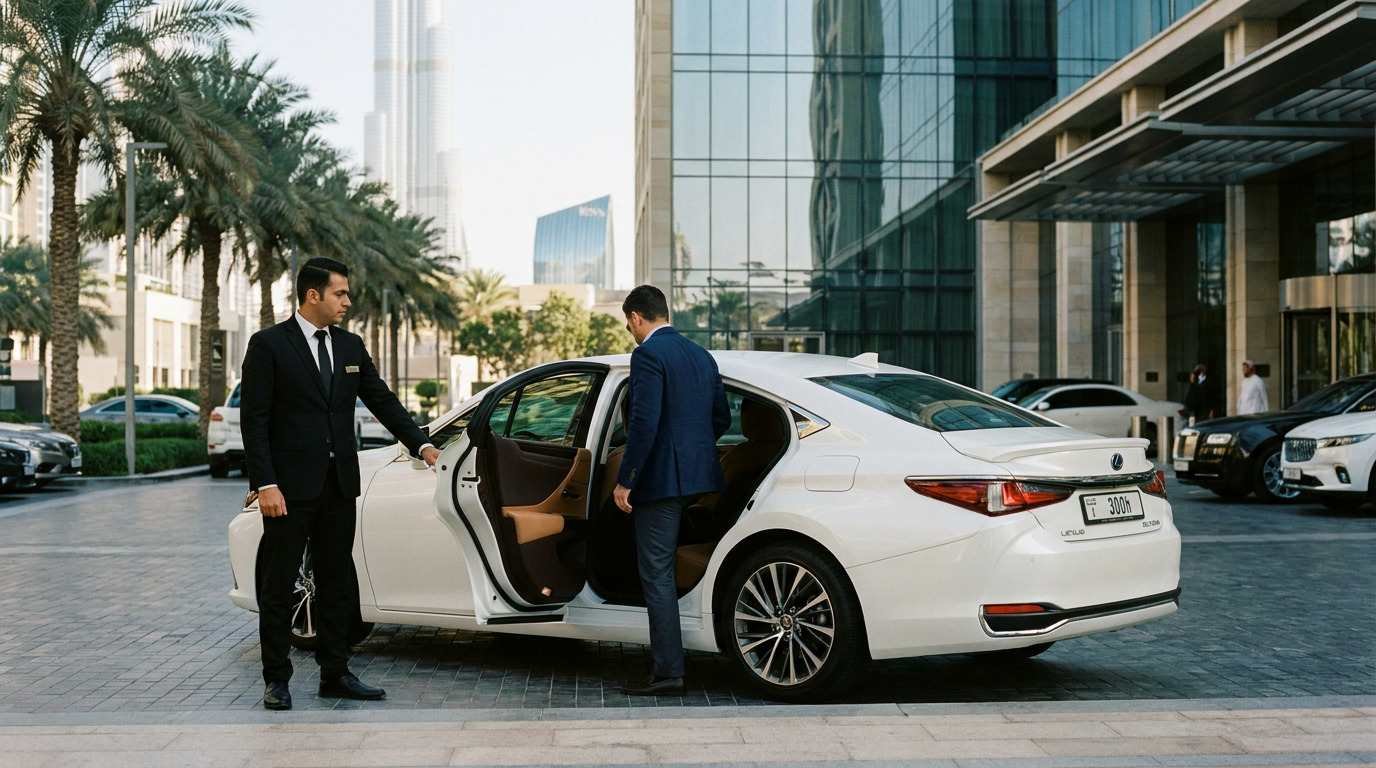 Lexus ES for Comfortable Driving in Dubai | Luxury Sedan