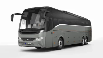 Volvo 45 Seater Luxury Bus chauffeur car hire dubai