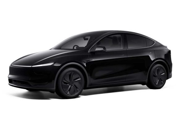 Hire Black Tesla Model Y in Dubai with Driver