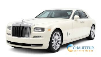 white Rolls Royce Phantom Chauffeur Service in Dubai