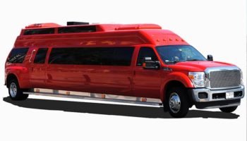 Rent Ford F-550 Party Limousine chauffeur car hire dubai