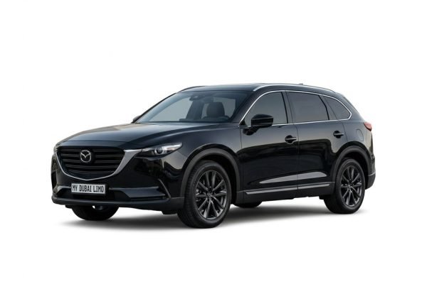 Mazda CX-9 Black Luxury SUV for Chauffeur Service Dubai