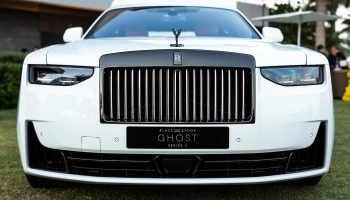 Book White Rolls Royce Ghost 2025 with Driver