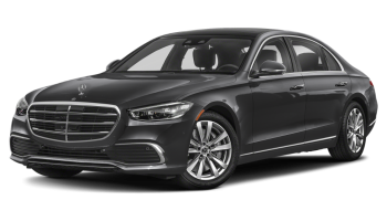 2025 Black Mercedes-Benz S-Class With Chauffeur Service Dubai