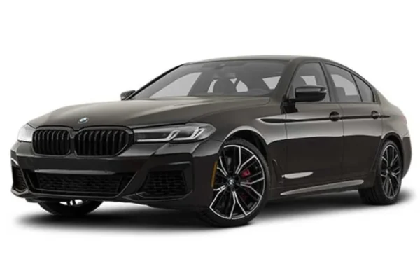 Black BMW 5 Series For Chauffer Service Dubai