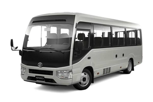 Toyota Coaster For Chauffeur Service Dubai